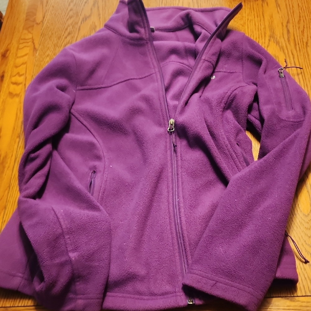 Women's Purple Columbia Fleece Jacket